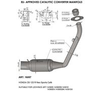 CAT Conv Manifold Honda 16057 Exhaust System Manifold