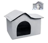 Cat Cooling House Outdoor/indoor Cold Cat Beds Insulated Foldable Weatherproof Portable Air Conditioned Pet Tent Cave Summer Shelter Dog Houses with Cooling Pad & 10 Ice Packs
