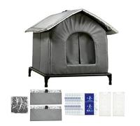 Cat Cooling House - Pet Ice Pack Bed for Summer Comfort | Oxford Fabric with Insulated Lining Removable, Foldable Shelter, Cushion Portable Cooling for Indoor Outdoor Balcony Use