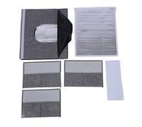 Cat Cooling House Portable Foldable Oxford Fabric with 14 Ice Bags, 19.69x13.98x15.35in - Lightweight Design, Comfortable Material for Indoor Outdoor Use (Dark Gray)