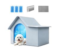 Cat Cooling House Semi-Enclosed Chill Pet Cave