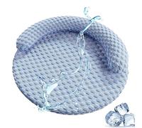 Cat Cooling Mat - 45x60cm Breathable Cloth Pet Pad | Non-Slip Lightweight Summer Bed | Cooling Cushion for Puppies Kittens Dogs - Refreshing Mat for Couches Cages Cars Outdoor Picnic Travel Indoor