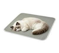 Cat Cooling Mat - Chill Pad for Pet Cage | Pet Cold Pad for Kennel | Cat Cooling Mat | for Outdoor Indoor Summer Beach Backyard Balcony Home Living Room Bedroom Apartment