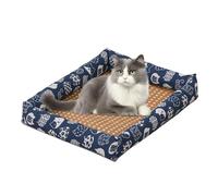 Cat Cooling Mat | Comfort Cat Cooling Mat Indoor | Pet Cushion for Summer Hot Weather Sleeping Play Kitty Puppy Hamster Bunny House Bedroom Living Room