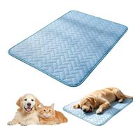 Cat Cooling Mat - Pet Ice Silk Cold Pad Dog Foldable Cooling Mat for Indoor Outdoor Summer Home Backyard Apartment Living Room Bedroom Balcony