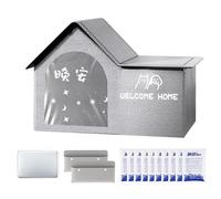 Cat Cooling Shelter - Folding Cooling Shelter for Dog with Ice Bags | Lightweight Hot Weather Cooler Nesting, Bite-Resistant Pet Supplies for Outdoor Indoor Gardens Balconies Yard Porch