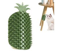Cat Corner Brush - Pineapple Shape Cat Grooming Massager - Wall Wall Massage Massage Prep Brush Tool for Activating Cat Activity