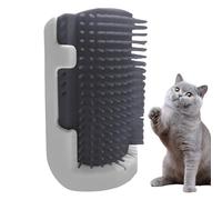 Cat Corner Groomer, Comfortable Pet Massage Tool, Cat Wall Grooming Brush, Wall Corner Scratcher for Indoor Cats, Wall Corner Scraper 13.5x1