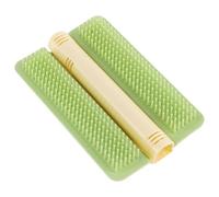 Cat Corner Groomer - Wall Mounted Cat Brush, Catnip Massage Scratcher | PP 10x15.5cm 3.94x6.1in 50g Interactive Kitten Toy for Cats Dogs Indoor Pet Fun Relax Play Self Grooming Home Furniture Protecti