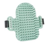 Cat Corner Self Groomer - Wall Mounted Grooming Brush | Cat Corner Scratcher | Scratcher With Catnip Soft Bristle Grooming Station | Easy Install Aid For Small Medium Pets Home Use