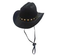 Cat Cowboy Hat - Pet Cowboy Costume Accessories - Dog Cat Party Accessories Cosplay Caps for Daily Wear Carnival Holiday Halloween Christmas