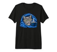 Cat Cozy Coffee Blanket Premium T-Shirt
