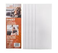 Cat Crab Protection for Walls,5 Pieces Easy to Apply Removable | Transparent Protection Against Cat Scratches - For Use In Apartments Homes Living Rooms Dining Rooms Sofas