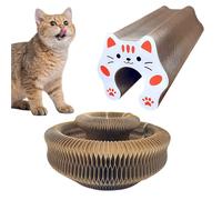 CAT CRACKING BOAB | Mental and Physical Exercise Toy for Kitten | Scratching Paper Cat | For Bedroom Apartment Area Coin for the Fish Room