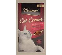 Cat Cream Cat Snack with Beef and Vegetables, 5 x 15 g, with Fresh Meat