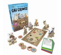 ThinkFun Cat Crimes Logic Game and Brainteaser for Boys and Girls Age 8 and Up - A Smart Game with a Fun Theme and Hilarious Artwork