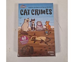 Cat Crimes Detective Game - ThinkFun Mind Game - 1-4 Players - New German