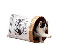 Cat Crinkle Bag Paper Foldable Interactive Cartoon Portable Bed