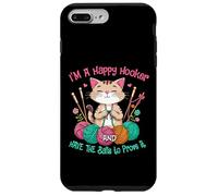 Cat crochet funny im a happy hooker and have the balls women Case for iPhone 7 Plus/8 Plus