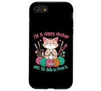 Cat crochet funny im a happy hooker and have the balls women Case for iPhone SE (2020) / 7/8