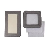 Cat Cube House Multipurpose 3 Layers Large Space, Collapsible Cat House for Indoor Pets, Warm Windproof Scratch Resistance Design with Soft Pad and Hard Pad, Stylish Cat Shelter fo