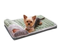 Cat Cushion - Back Support Pad, 18×14 Inches Plush Mat with Machine Washable Cover, Soft Bed Removable Cushion, Pet Bedding with Comfortable Design, Indoor Dog Cat Accessory for Travel
