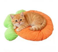 Cat Cushion, Soft Plush Bed, Breathable, Suitable for All Seasons, Sleeping Pillow for Dogs in the Shape of a Carrot - for Camping, Travel, Balcony, Motorhome, Kennel, Patio, Sofa Floor