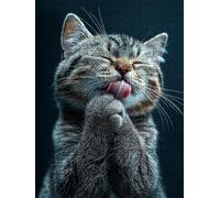 Cat Cute Jigsaw Puzzles for Adults 5000, 5000 Piece Jigsaw Puzzles, Challenging Puzzle, Classic Educational Jigsaws Games, Fun Family Activities, for Home Wall Decoration Gift DX0YL0-624