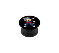 Cat Dabbing Colombia Flag PopSockets Adhesive PopGrip