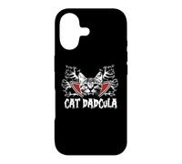 Cat Dadcula Kitty Dracula Vampire Cat Dad Halloween Costume Case for iPhone 17