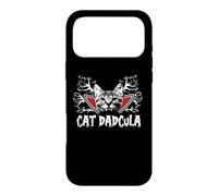 Cat Dadcula Kitty Dracula Vampire Cat Dad Halloween Costume Case for iPhone 17 Pro Max