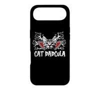 Cat Dadcula Kitty Dracula Vampire Cat Dad Halloween Costume Case for iPhone Air
