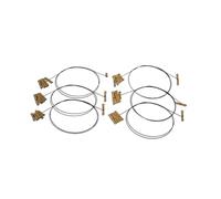 Cat Dancer Interactive Cat Toy - Fun and Fitness for Your Furry Friend - Engaging Paper Roll Attached with 30 Inches Flexible Spring Steel Wire for Playful Cats - 6 Pack