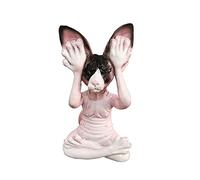Cat Decoration Home Gift Statue Decoration Hangs Big Ornament (A, One Size)