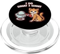 Cat Demon Core Nuclear Men Kids Women Funny Science PopSockets PopGrip for MagSafe