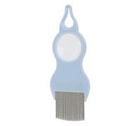 Cat Deshedding Comb - Practical Magnification Design Pet Knots Remove with Magnifying Glasses, A Shiny Coat - Metal Teeth Cleaning Brush, Pet Supplies for Short, Medium and Long Hair