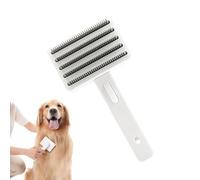 Cat Deshedding Tool for Dogs - Dog Shampoo Brush with Soap Dispenser | Pet Care Brush | Ergonomic Puppy Items for Home Care Shower Massage Bath Detangling Demating Massage