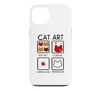 Cat Design - Art History Humor Gift Case for iPhone 13