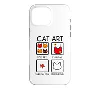 Cat Design - Art History Humor Gift Case for iPhone 16 Pro Max