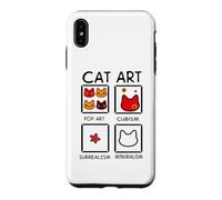 Cat Design - Art History Humor Gift Case for iPhone XS Max