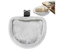 Cat Desk Bed - 40cm Folding Perch Hanging Kitten Hammock Portable Pet Furniture Padded Animal Lounger | Elevated Sleeping Platform Save esp