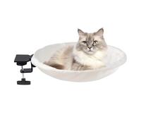 Cat Desk Bed, Cosy Cat Hammock, Maximum Load of 23 kg, Washable Cat Bed for Sleeping Places, Indoor, Workplace, Balcony, Windowsill, Living Room