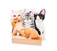 Cat Desk Calendar 2026 - Planning Supplies 12 | Decorative Desk Calendar, for Office Home Hotel School Professionals Freelance Teachers Bedside Reception Areas