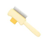 Cat Detangling Combs - Ergonomic Grip Shedding Massage Brush, Pet Tool | Gentle Removal Ideal For Cats Puppies Hamsters Bunnies Kittens Promotes Healthy Coat Reduces Tangles Comfortable