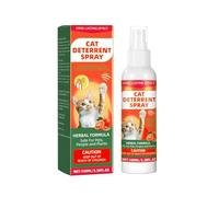 Cat Deterrent Spray - Indoor & Outdoor Training Safe Cat Spray, Protect Furniture, Sofas, Rugs, Restricted Areas-for Cat Behavior - Red Pack