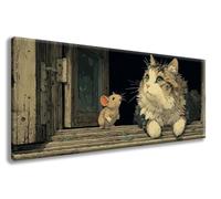 Cat Diamond Art Kits, Animals Diamond Painting Kits for Adults Large 100x300 cm, 5D Dimond Art Arts and Crafts for Adults DIY Rhinestones Embroidery for Beginner, Room Wall Decor, Gifts -zzg25085O