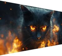 Cat Diamond Art Kits for Adults Large 90x150cm, 5D Diamond Painting Fantasy Pattern, DIY Full Drill Crystal Art Paintings Embroidery Kit for Beginner, Gem Arts and Crafts for Home Room Decor,Model983