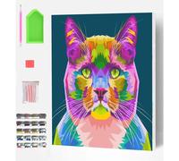 Cat Diamond Painting Art Kit Splat Planet Multi One Size