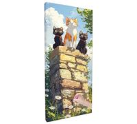 Cat Diamond Painting Kit for Beginners, Large Diamond Arts and Crafts for Adults 250x100cm, 5D DIY Crystal Art Kids Pattern, Gem Art and Hobbies for Adults Women, Christmas Decorations, Gifts B-46