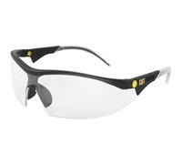 CAT Digger104Caterpillar Safety Glasses Black Transparent EN 166-1